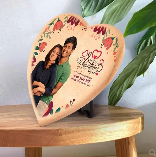Wooden Heart UV Print